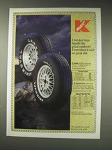 1991 Kmart Uniroyal Laredo Tires Ad - Handle Outdoors - £14.77 GBP