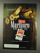 1991 Marlboro Medium Cigarettes Ad - NICE - $18.49