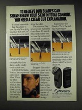 1991 Norelco Shaver Ad - 955RX, 605RX - £13.88 GBP