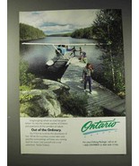 1991 Ontario Canada Ad - Out of the Ordinary - £14.78 GBP