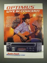 1991 Radio Shack Optimus CD-36 Compact Disc System Ad - £14.60 GBP