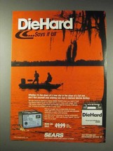 1991 Sears DieHard Deep Cycle RV/Marine Battery Ad - $18.49