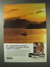 1992 Sears DieHard Batteries Ad - Middle of Paradise - £14.87 GBP