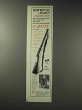 1992 Thompson / Center Scout Carbine Ad - Load It - £14.53 GBP