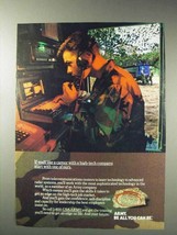 1992 U.S. Army Ad - Career With High-Tech Company - $18.49