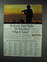 1993 Bismuth Cartridge Ad - 6 a.m. First Flight - £14.46 GBP