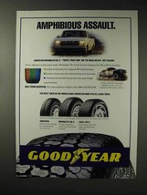 1993 Goodyear Wrangler GS-A Tire Ad - Amphibious - £13.80 GBP