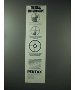 1993 Pentax LightSeeker SG Plus Scope Ad - The Ideal - £14.44 GBP