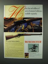 1993 Winchester Model 94 Checkered &amp; Model 94 Rifle Ad - £14.66 GBP