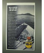 1993 WD-40 Lubricant Ad - Before You Cast Off - £14.78 GBP