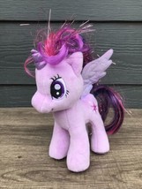 Twilight Sparkle Tinsel Hair My Little Pony Hasbro 7&quot; Plush Ty B EAN Ie 2016 - £6.74 GBP
