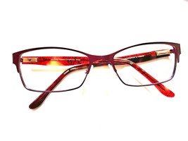 BCBG MAXAZRIA BRYNN Wine EYEGLASSES 54-17 - $369.08 MXN