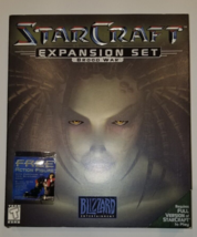 BlizzarStarCraft Expansion Set Brood War - 1998 - Big Box - £66.12 GBP