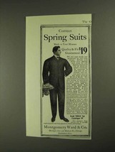 1903 Montgomery Ward Spring Suits Ad - Made to Measure - £14.45 GBP