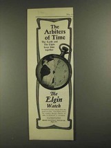 1903 Elgin National Watch Co Ad - The Arbiters of Time - $18.49