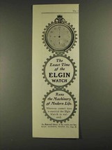 1903 Elgin National Watch Co Ad - The Exact Time - $18.49