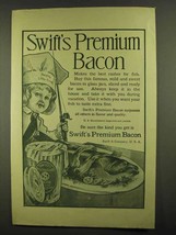 1911 Swift&#39;s Premium Bacon Ad - Swift&#39;s Little Cook - £14.73 GBP