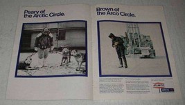 1970 Arco Oil Ad - Peary of the Arctic Circle - $18.49