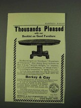 1908 Berkey &amp; Gay Furniture Ad - Thousands Pleased - £14.48 GBP