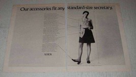 1970 Xerox Copiers Ad - Standard-Size Secretary - £13.89 GBP