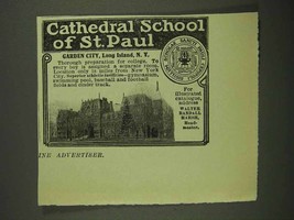 1908 Cathedral School of St. Paul Ad - £13.79 GBP