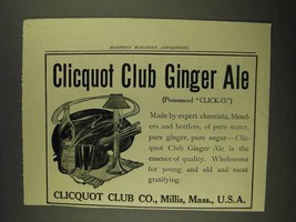 1908 Cliquot Club Ginger Ale Ad - £13.82 GBP