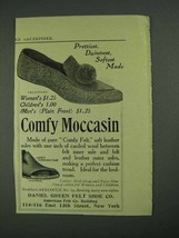 1908 Daniel Green Comfy Moccasin Ad - Prettiest - $18.49