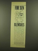 1908 Cuticura Soap Ad - For Sun Blemishes - £14.48 GBP