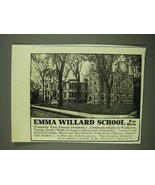 1908 Emma Willard School for Girls Ad - £14.78 GBP