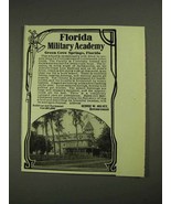 1908 Florida Military Academy Ad - Green Cove Springs - £14.78 GBP