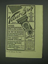 1908 George Frost Velvet Grip Hose Supporter Ad - $18.49