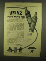 1908 Heinz Pure Olive Oil Ad - £14.46 GBP