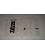 1971 Ford Motor Company Ad - Report on Air Bags - £14.78 GBP