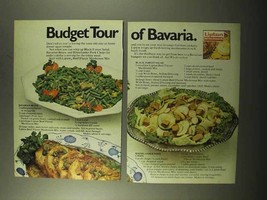 1971 Lipton Onion Soup Ad - Bavarian Beans - $18.49