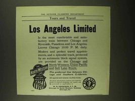 1909 Chicago and North Western Railroad Ad - £14.65 GBP