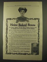 1912 Heinz Baked Beans Ad - Proof Of Real Quality - £14.52 GBP