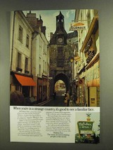 1972 Holiday Inn Ad - When You&#39;re in Strange Country - £14.74 GBP