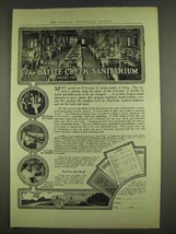 1913 Battle Creek Sanitarium Ad - Eating Is A Science - £14.45 GBP