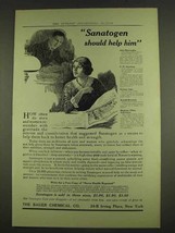 1913 Bauer Sanatogen Ad - Should Help Him - £14.65 GBP