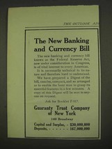 1913 Guaranty Trust Company of New York Ad - Currency - $18.49