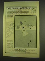 1913 Swift's Premium Ham Ad - The Outdoor Girl - $18.49