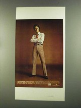 1972 Lee Giant Houndstooth Knit Flare Slacks Ad - £14.52 GBP