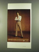 1972 Lee Giant Houndstooth Knit Flare Slacks Ad - $18.49