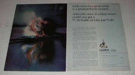 1970 Luzier Dreamy Perfume Ad - Once in a Great While - £14.78 GBP