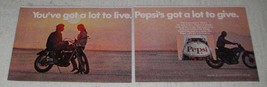 1970 Pepsi Soda Ad - Got a Lot To Live - £14.78 GBP