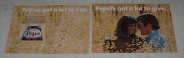 1970 Pepsi Soda Ad - You've Got a Lot To Live - $18.49