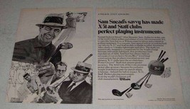 1970 Wilson X-31 and Staff Golf Clubs Ad - Sam Snead - £14.78 GBP