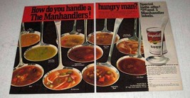 1971 Campbell&#39;s Manhandlers Soup Ad - Hungry Man? - £14.77 GBP