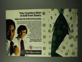 1972 Sears The-Comfort-Shirt Ad - In Knit - £14.52 GBP