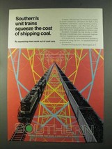 1972 Southern Railway Ad - Unit Trains Squeeze the Cost - £14.78 GBP